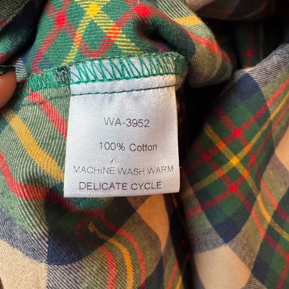 Kiel James Patrick Plaid Flannel New England House Flannel Dress (size S) - Picture 6 of 6